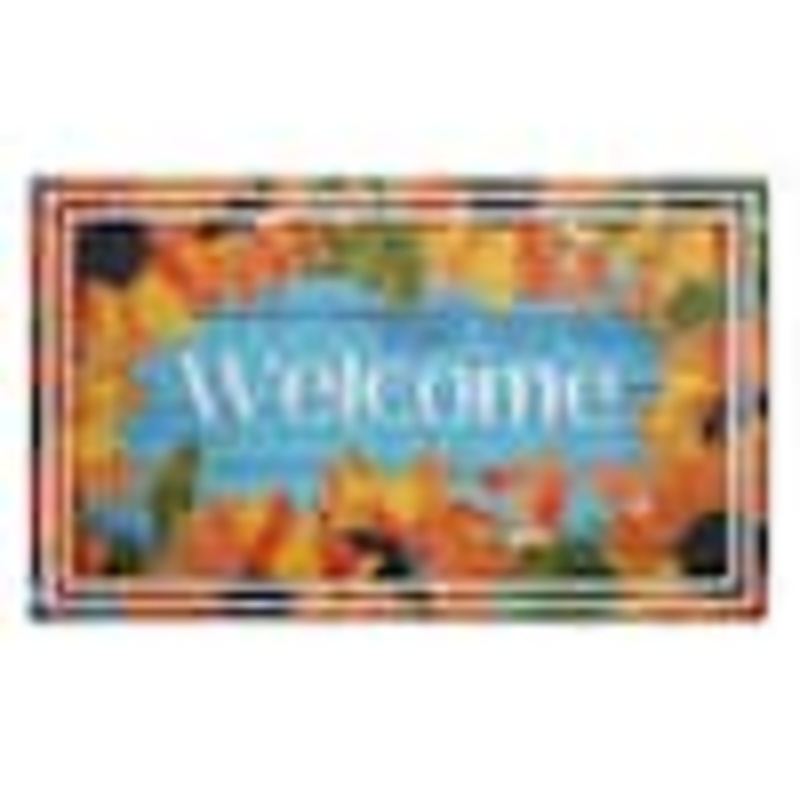Calloway Mills Sunflower Welcome Multi-Colored 18 in. x 30 in. Indoor/Outdoor Doormat 113001830