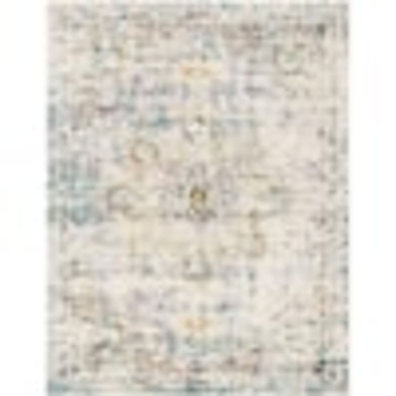 Unbranded Gray 8 ft. x 10 ft. Oriental Indoor Polypropylene Area Rug A46A1-rug-824