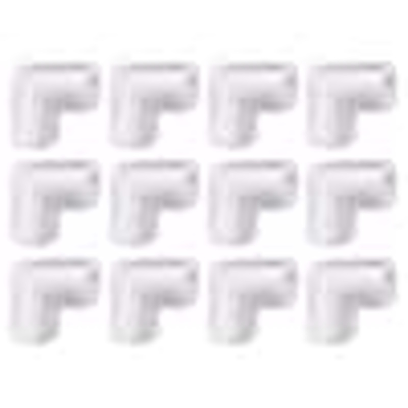 Unbranded Foam Corner Protectors for Shipping 12 Pack L-Shaped Edge Guards for TV Moving Box Picture Frames Mirrors 7.9L x 4.7W 612PH01222D