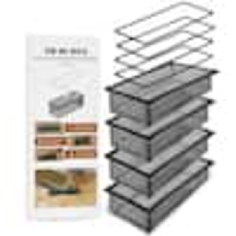 Angel Sar 4 Sets 4 in. x 10 in. Black Fabric Floor Vent Screen Net, Air Vent Filter Mesh for Home Floor Catches Coin FV29RX60