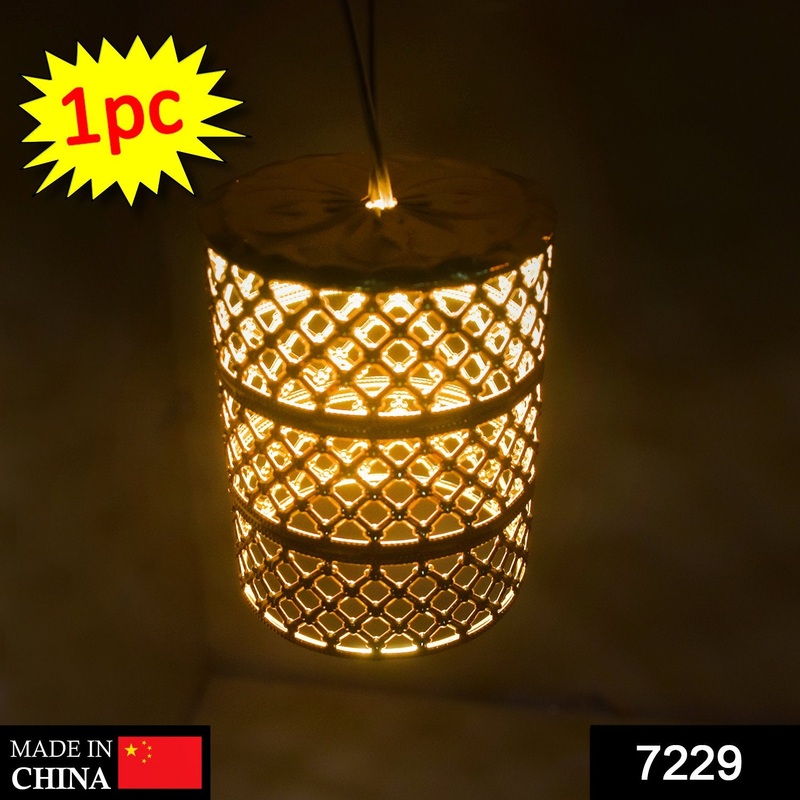 7229 Mix Plain Jhoomer For Home Decor Golden Color (Mix Design)