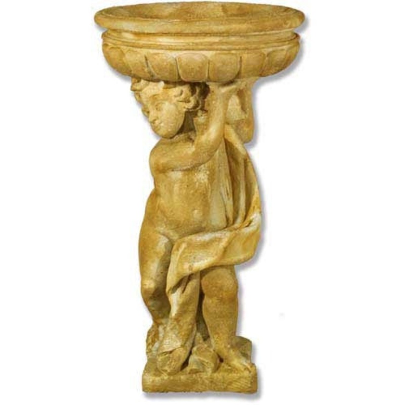 Cherub Planter Left 37 Garden Angel Statue